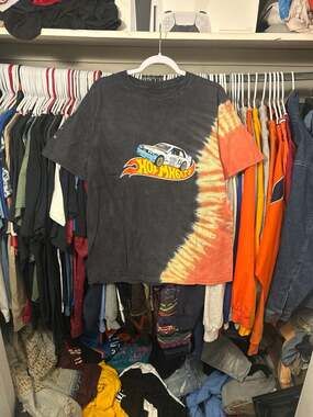 Travis Scott Cactus Jack x Hot Wheels JACKBOYS Racing Tie-Dye T-Shirt Size M